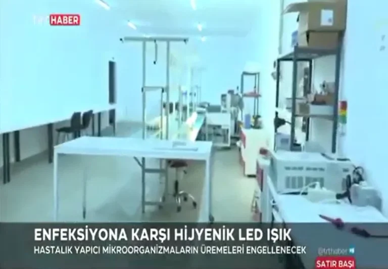 HLL Hijyenik LED Işık, TRT Haber